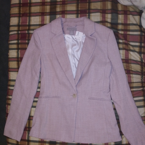 ๐ Pastel Pink H&M Blazer S - Picture 2 of 10